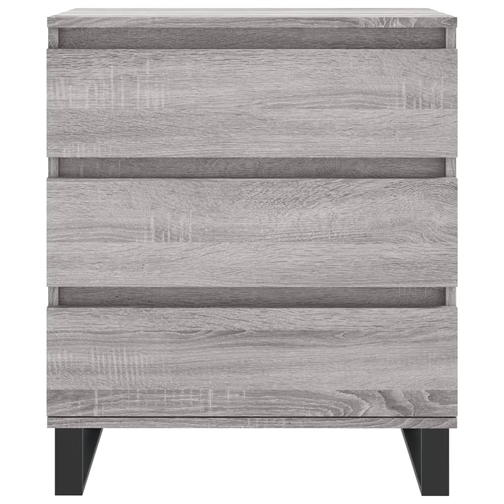 Credenza Grigio Sonoma 60x35x70 cm in Legno Multistrato - homemem39