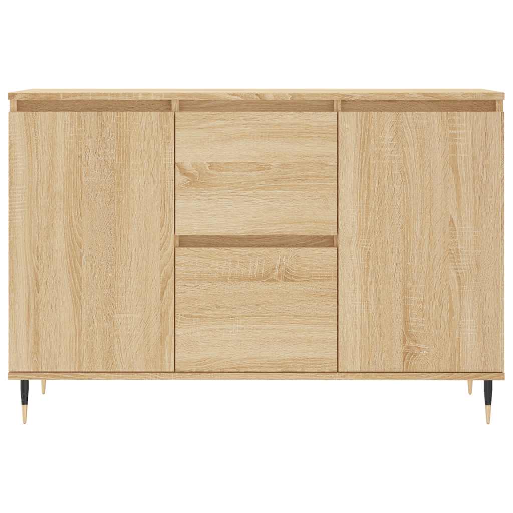 Credenza Rovere Sonoma 101,5x35x70 cm in Legno Multistrato | homemem39
