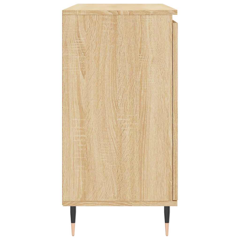 Credenza Rovere Sonoma 101,5x35x70 cm in Legno Multistrato | homemem39