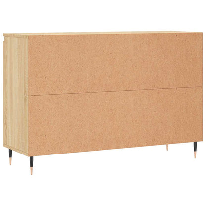 Credenza Rovere Sonoma 101,5x35x70 cm in Legno Multistrato | homemem39