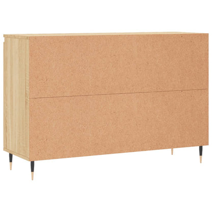 Credenza Rovere Sonoma 101,5x35x70 cm in Legno Multistrato - homemem39