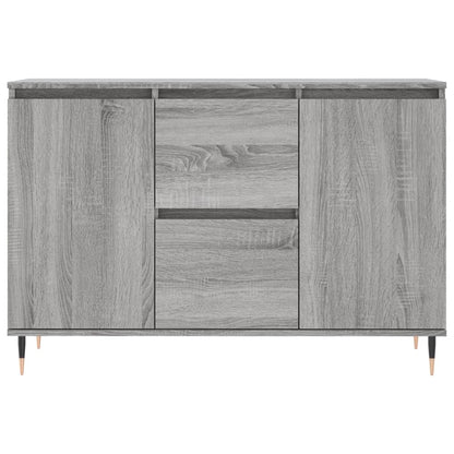 Credenza Grigio Sonoma 101,5x35x70 cm in Legno Multistrato - homemem39