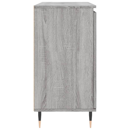 Credenza Grigio Sonoma 101,5x35x70 cm in Legno Multistrato - homemem39