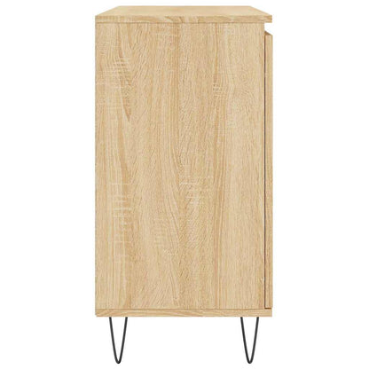 Credenza Rovere Sonoma 101,5x35x70 cm in Legno Multistrato - homemem39