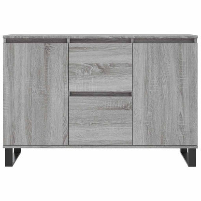 Credenza Grigio Sonoma 101,5x35x70 cm in Legno Multistrato - homemem39