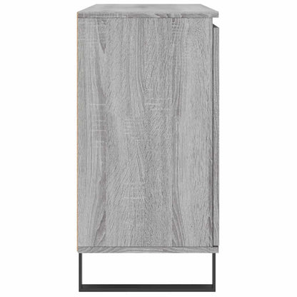Credenza Grigio Sonoma 101,5x35x70 cm in Legno Multistrato - homemem39