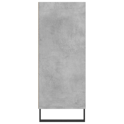 Credenza Grigio Cemento 57x35x90 cm in Legno Multistrato - homemem39