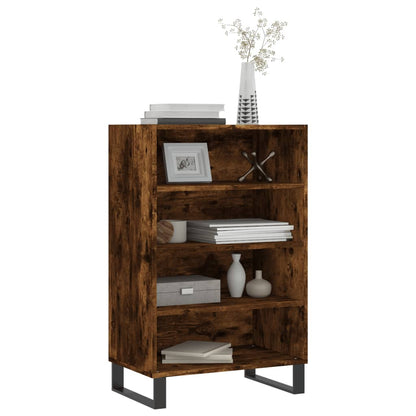 Credenza Rovere Fumo 57x35x90 cm in Legno Multistrato - homemem39