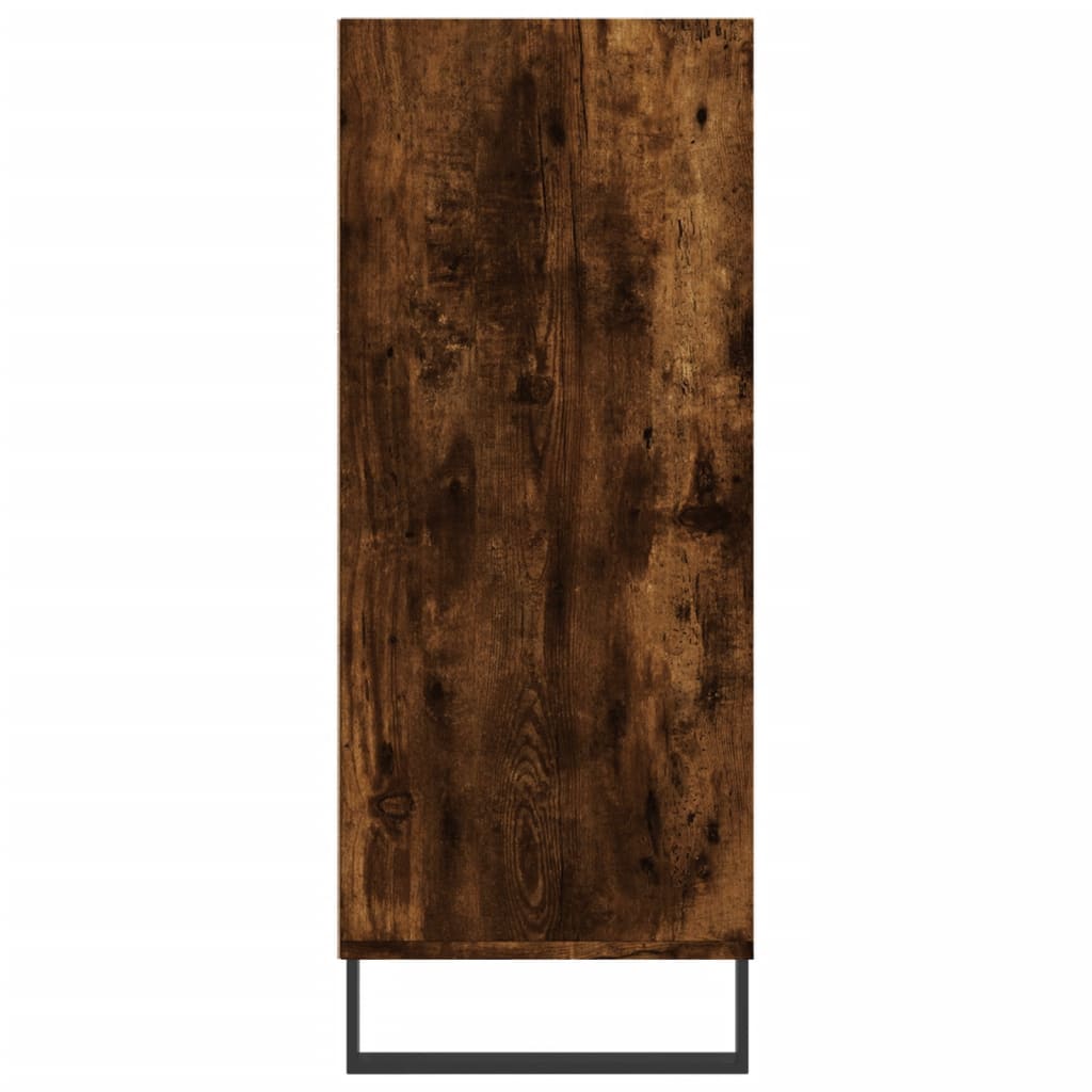 Credenza Rovere Fumo 57x35x90 cm in Legno Multistrato - homemem39