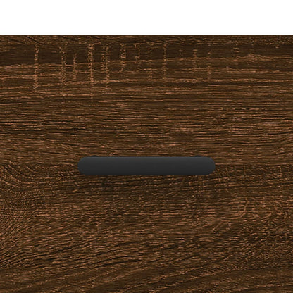 Comodini 2 pz Rovere Marrone 40x35x47,5 cm in Legno Multistrato - homemem39