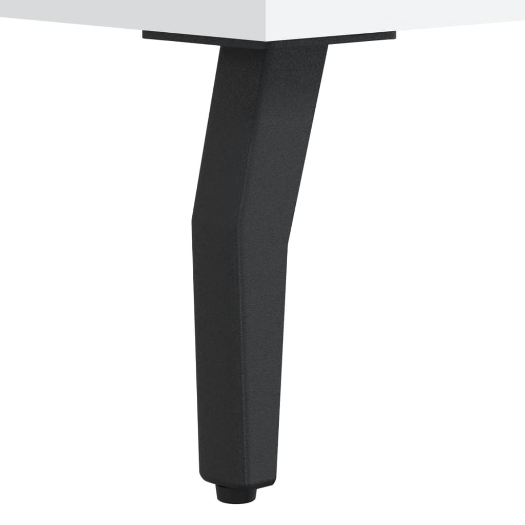 Comodino Bianco 40x35x47,5 cm in Legno Multistrato - homemem39