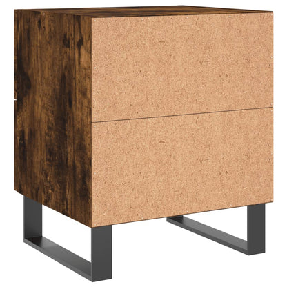 Comodino Rovere Fumo 40x35x47,5 cm in Legno Multistrato - homemem39
