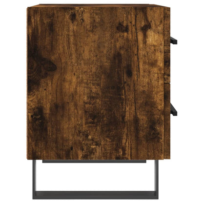 Comodini 2 pz Rovere Fumo 40x35x47,5 cm in Legno Multistrato - homemem39