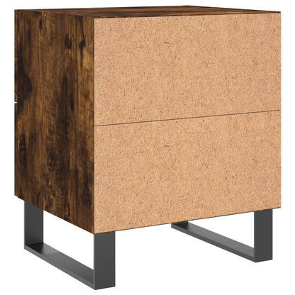 Comodini 2 pz Rovere Fumo 40x35x47,5 cm in Legno Multistrato - homemem39