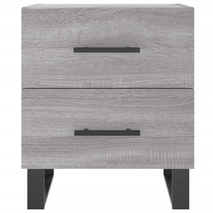 Comodino Grigio Sonoma 40x35x47,5 cm in Legno Multistrato - homemem39