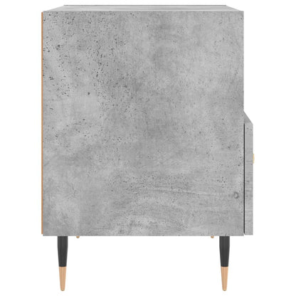 Comodini 2 pz Grigio Cemento 40x35x47,5 cm in Legno Multistrato - homemem39