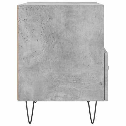 Comodini 2 pz Grigio Cemento 40x35x47,5 cm in Legno Multistrato - homemem39