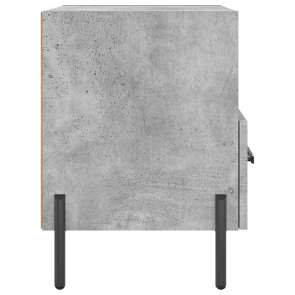 Comodini 2 pz Grigio Cemento 40x35x47,5 cm in Legno Multistrato - homemem39