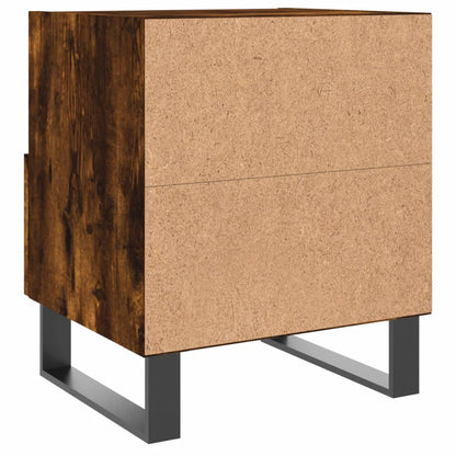 Comodini 2 pz Rovere Fumo 40x35x47,5 cm in Legno Multistrato - homemem39