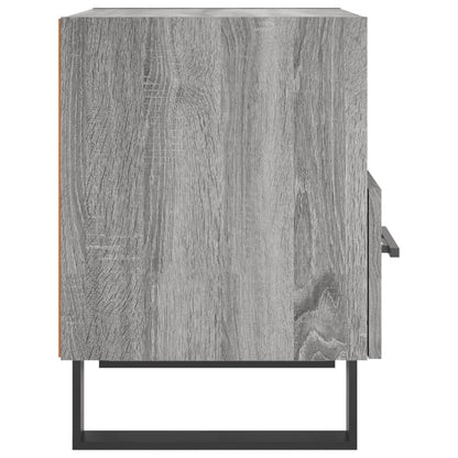 Comodino Grigio Sonoma 40x35x47,5 cm in Legno Multistrato - homemem39