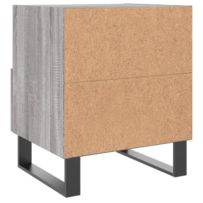 Comodino Grigio Sonoma 40x35x47,5 cm in Legno Multistrato - homemem39