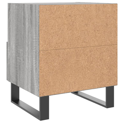 Comodini 2 pz Grigio Sonoma 40x35x47,5 cm in Legno Multistrato - homemem39
