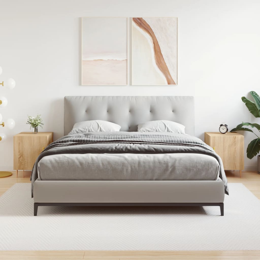 Comodini 2 pz Rovere Sonoma 40x40x50 cm in Legno Multistrato - homemem39