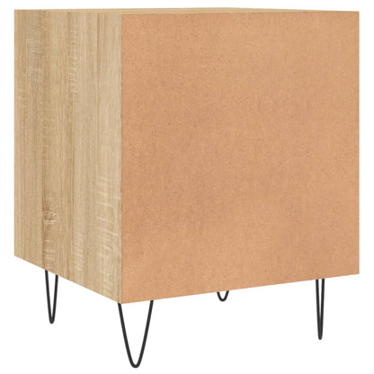 Comodino Rovere Sonoma 40x40x50 cm in Legno Multistrato - homemem39