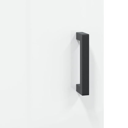 Comodini 2 pz Bianco Lucido 40x40x50 cm in Legno Multistrato - homemem39