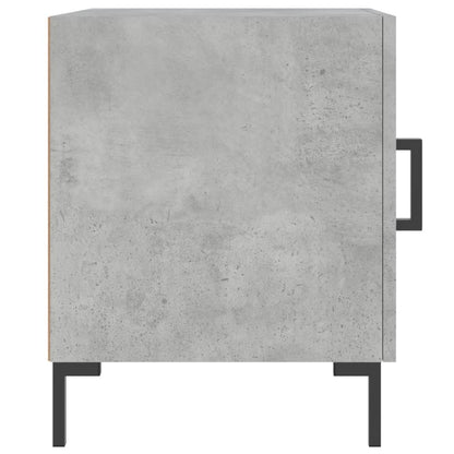 Comodini 2 pz Grigio Cemento 40x40x50 cm in Legno Multistrato - homemem39