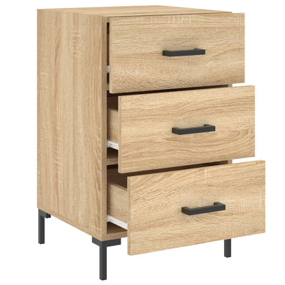 Comodino Rovere Sonoma 40x40x66 cm in Legno Multistrato - homemem39