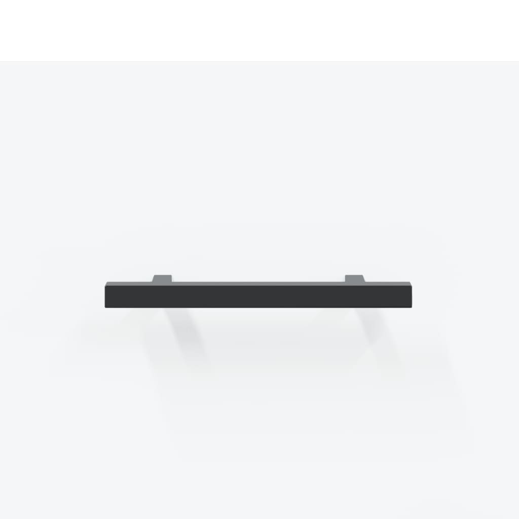 Comodino Bianco 40x40x66 cm in Legno Multistrato - homemem39