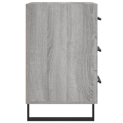 Comodino Grigio Sonoma 40x40x66 cm in Legno Multistrato - homemem39