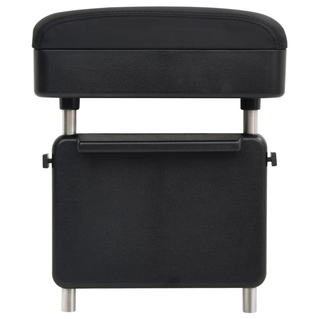 Bracciolo per Auto Universale Nero 23x8x(30-38) cm in ABS | homemem39