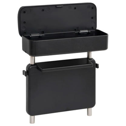 Bracciolo per Auto Universale Nero 23x8x(30-38) cm in ABS | homemem39