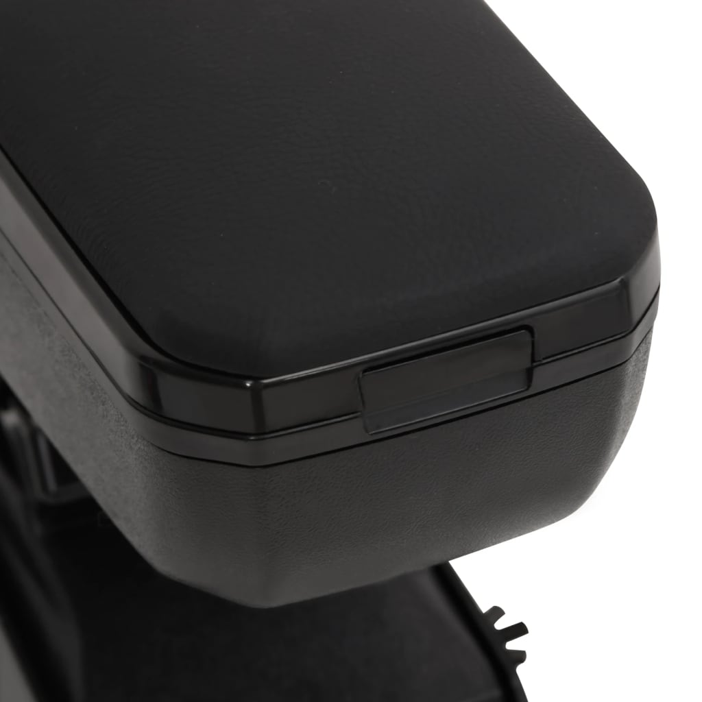 Bracciolo per Auto Universale Nero 14x30x(32-48,5) cm in ABS | homemem39