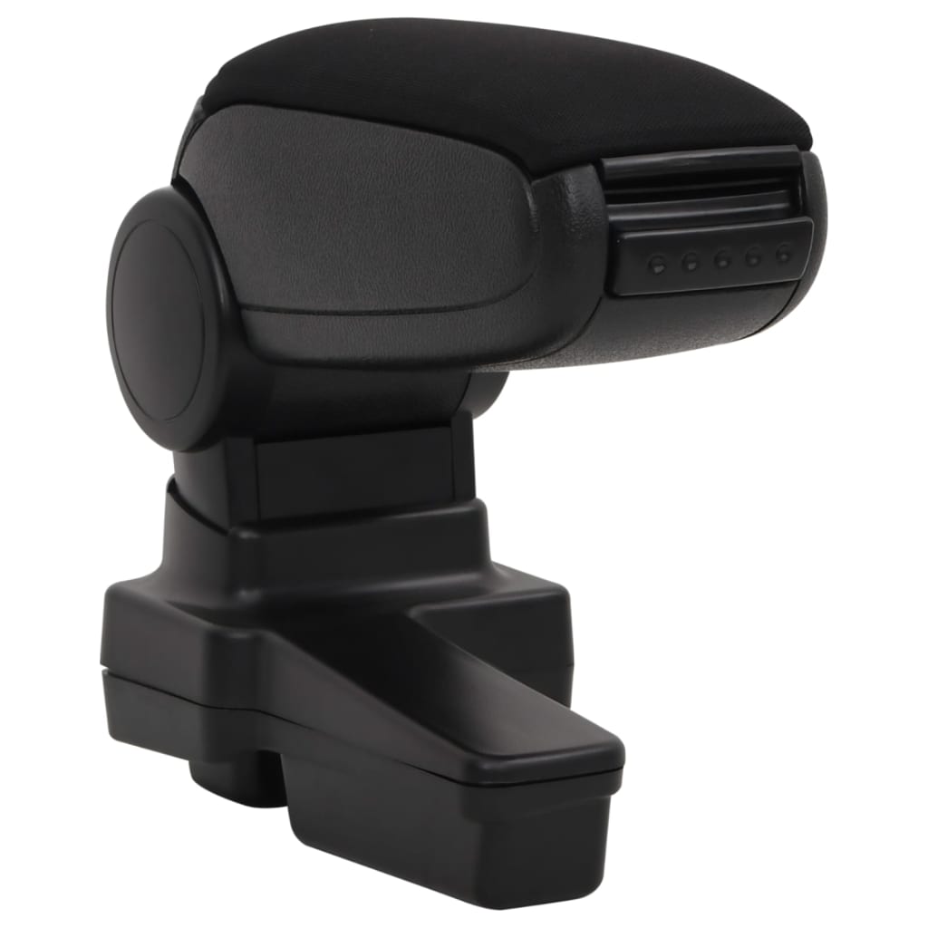 Bracciolo per Auto Nero 4,5x32x(27-46) cm in ABS | homemem39