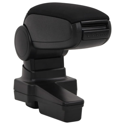 Bracciolo per Auto Nero 4,5x32x(27-46) cm in ABS | homemem39