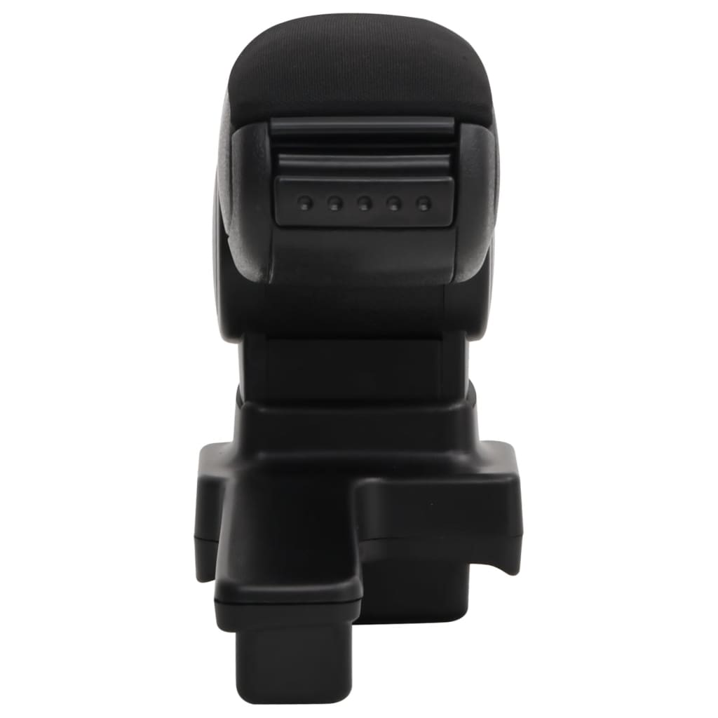 Bracciolo per Auto Nero 4,5x32x(27-46) cm in ABS | homemem39