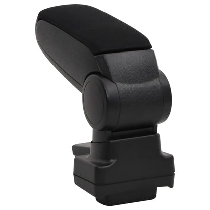Bracciolo per Auto Nero 4,5x32x(27-46) cm in ABS | homemem39