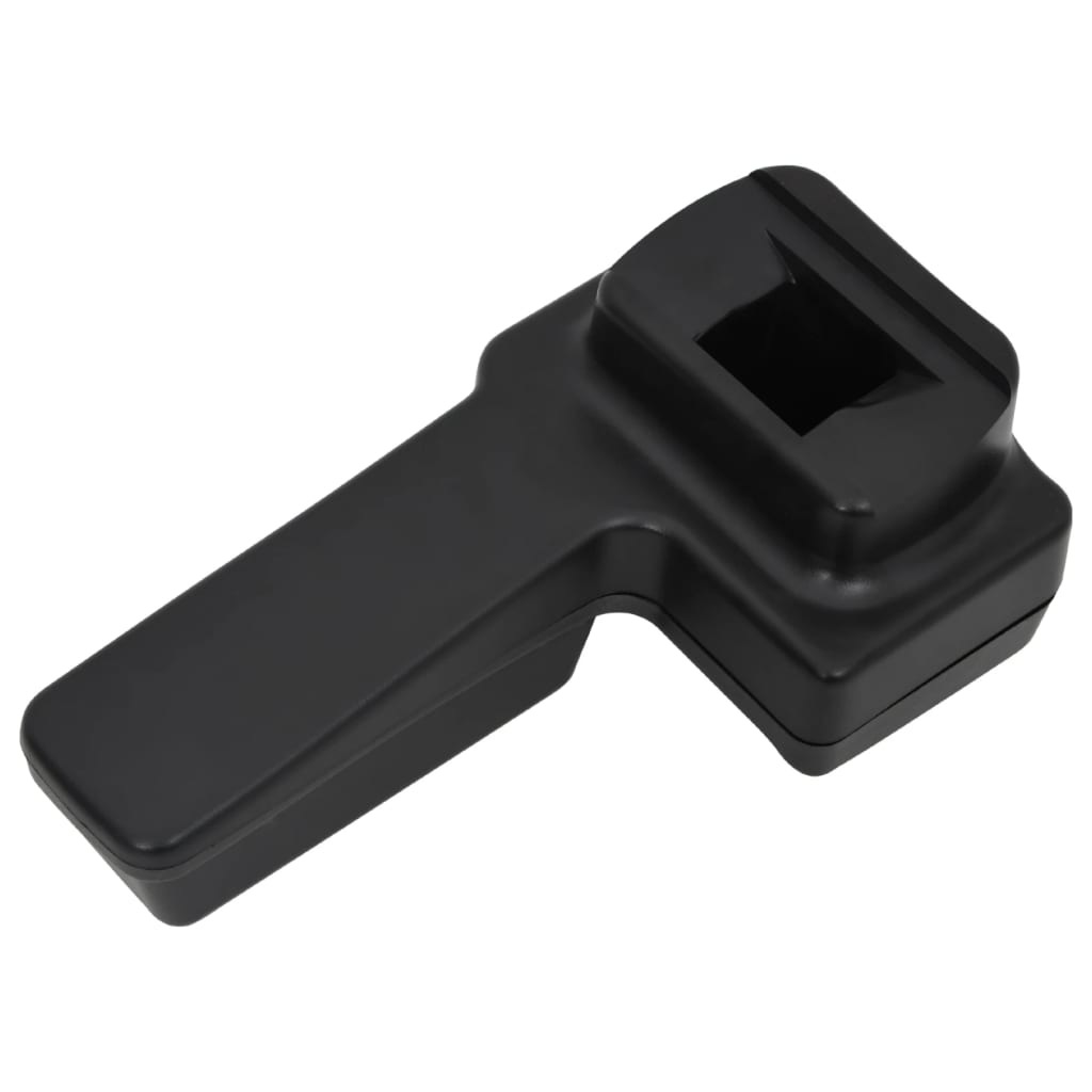 Bracciolo per Auto Nero 4,5x32x(27-46) cm in ABS | homemem39