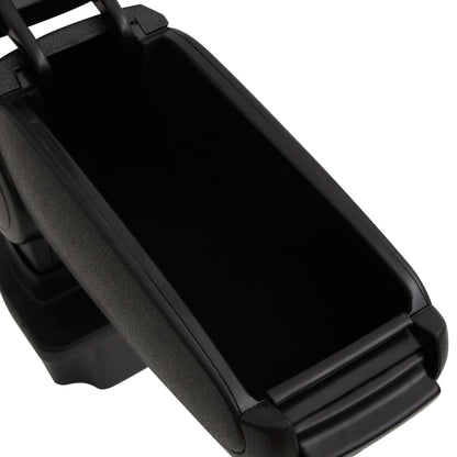 Bracciolo per Auto Nero 13,5x32,5x(31-46,5) cm in ABS | homemem39