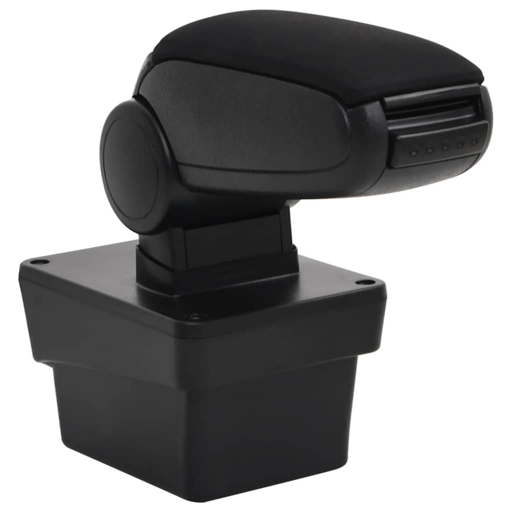 Bracciolo per Auto Nero 17x40x(31-49) cm in ABS | homemem39