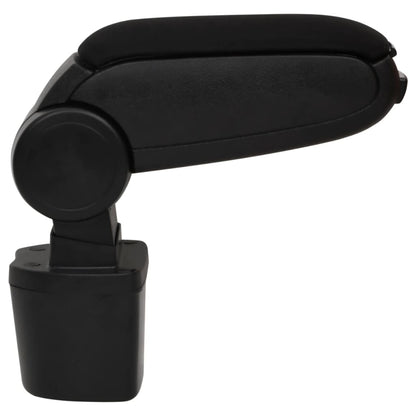 Bracciolo per Auto Nero 14,5x31,5x(30-48) cm in ABS | homemem39