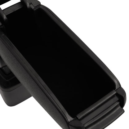 Bracciolo per Auto Nero 14,5x31,5x(30-48) cm in ABS | homemem39