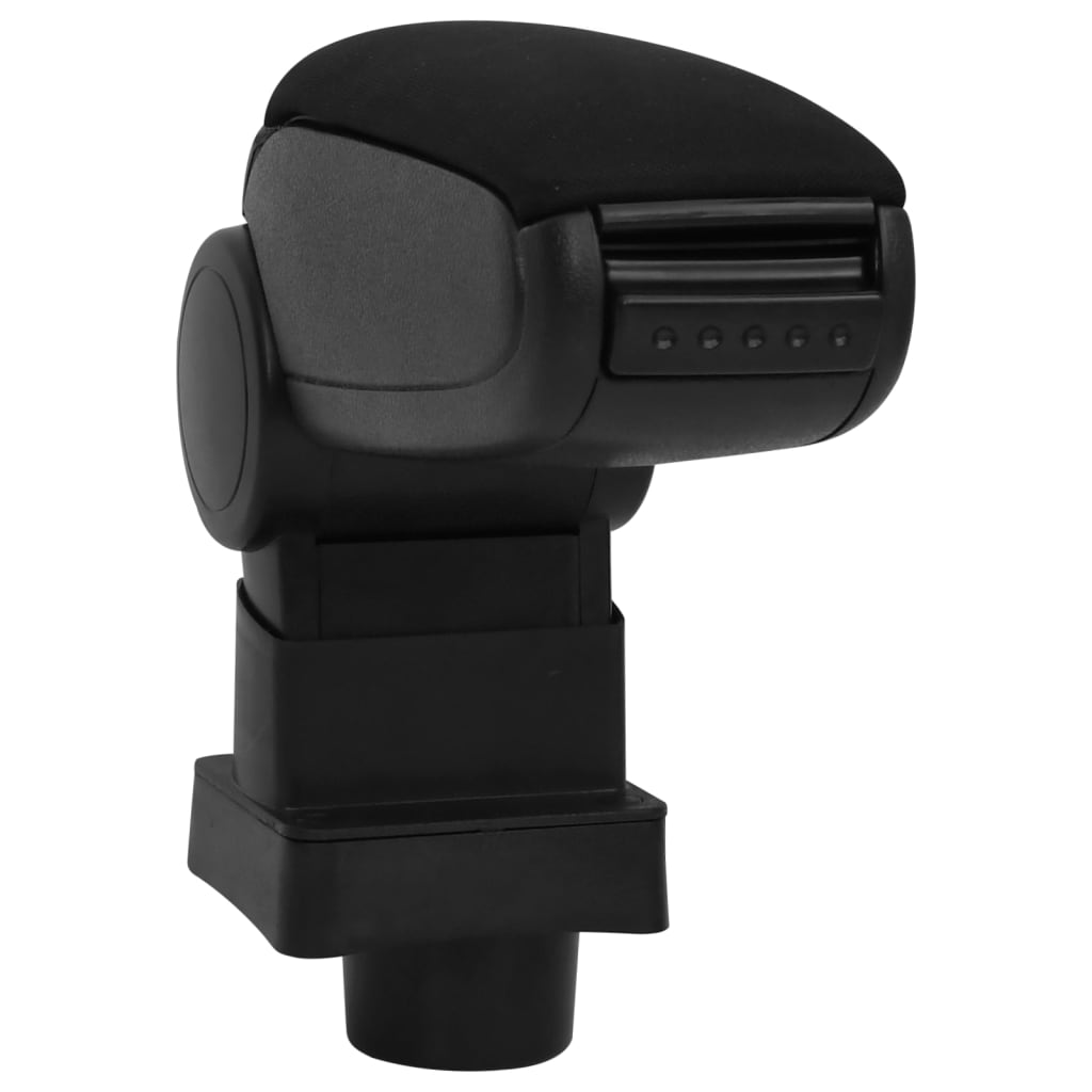 Bracciolo per Auto Nero 13x31,5x(29-51) cm in ABS | homemem39
