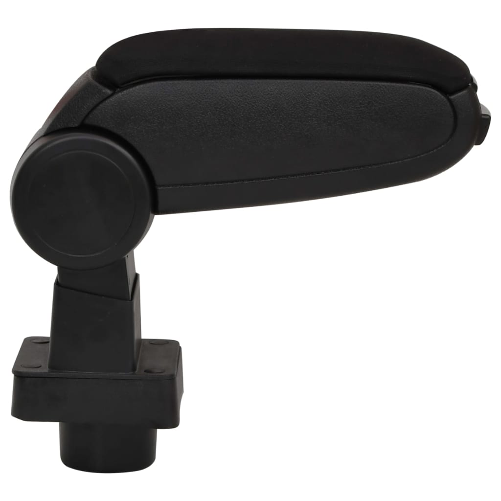 Bracciolo per Auto Nero 13x31,5x(29-51) cm in ABS | homemem39