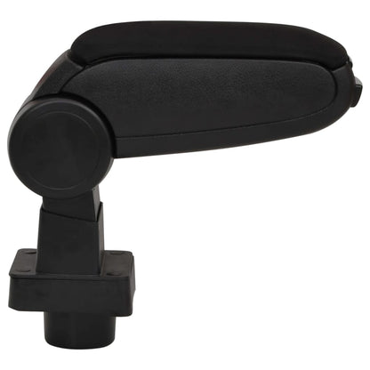 Bracciolo per Auto Nero 13x31,5x(29-51) cm in ABS | homemem39