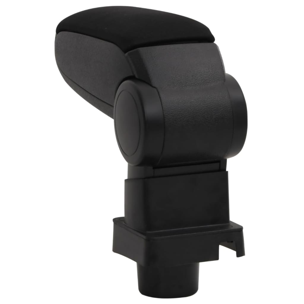 Bracciolo per Auto Nero 13x31,5x(29-51) cm in ABS | homemem39