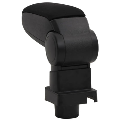 Bracciolo per Auto Nero 13x31,5x(29-51) cm in ABS | homemem39